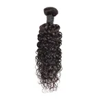 Real Human Hair Extension Water Wave 9A Natural Color - 8A