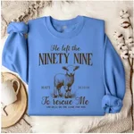 Blue Round Neck