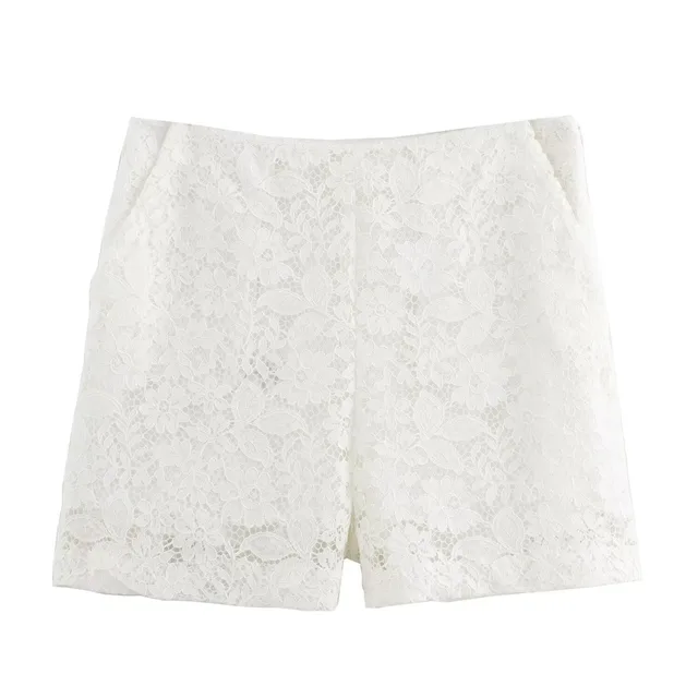 European And American Style Women's Fashion Lace Three piece Suit Shorts - Shop at LoveMi
