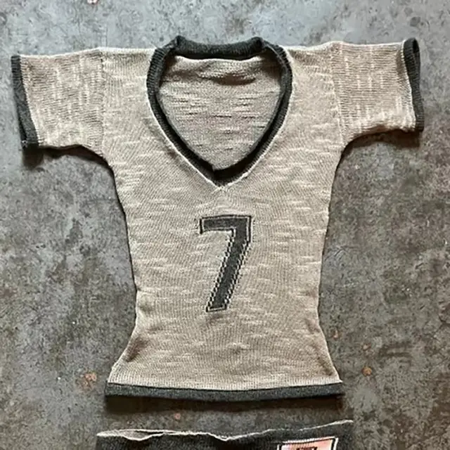 Y2g Fashion V neck American Sexy Short Letter Set Top - Shop at LoveMi