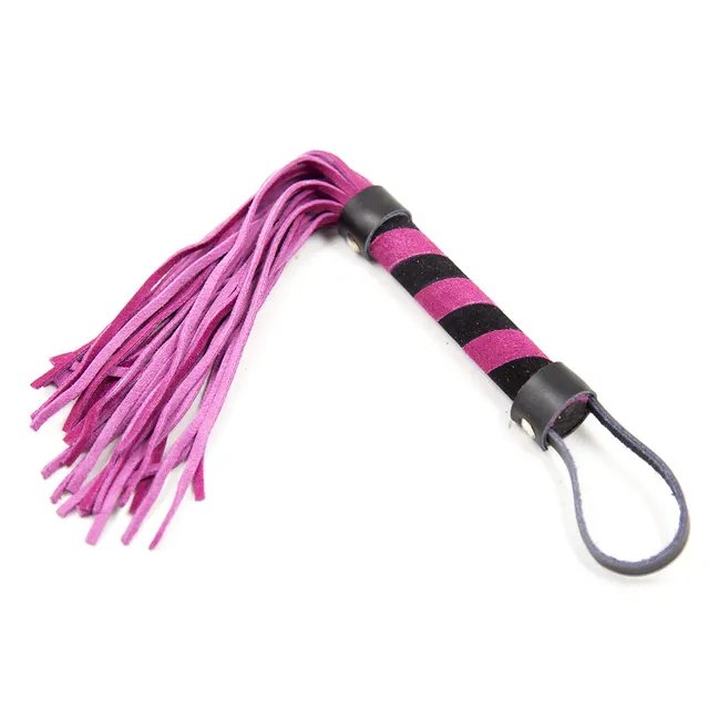 Leather Short Whip Small Training Couple Toys Pink - Shop at LoveMi