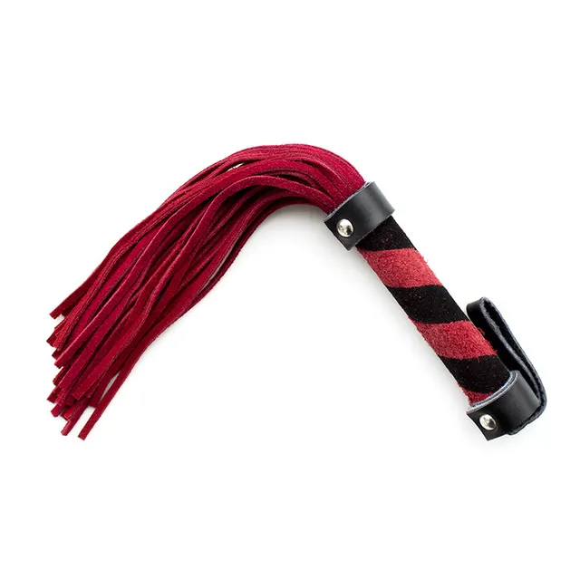 Leather Short Whip Small Training Couple Toys Red - Shop at LoveMi