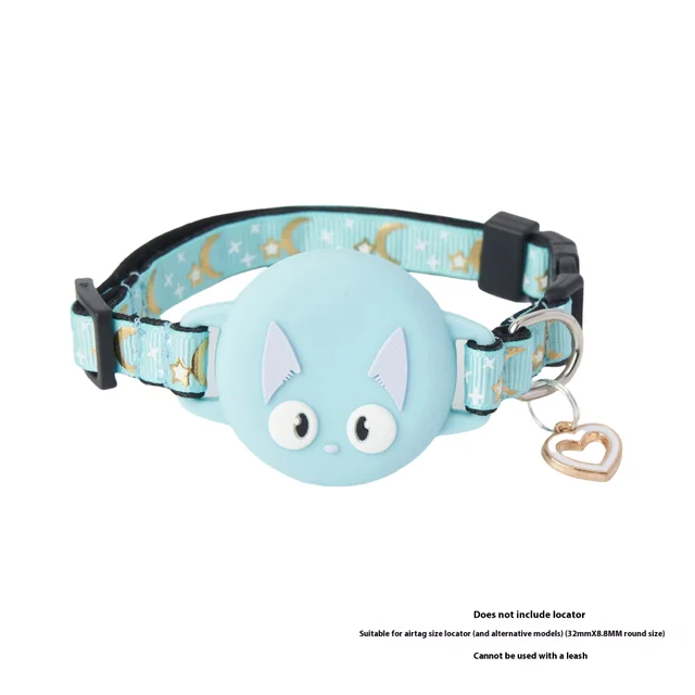 AirTag Cat Collar For AppleTag Protective Case Light Green - Shop at LoveMi