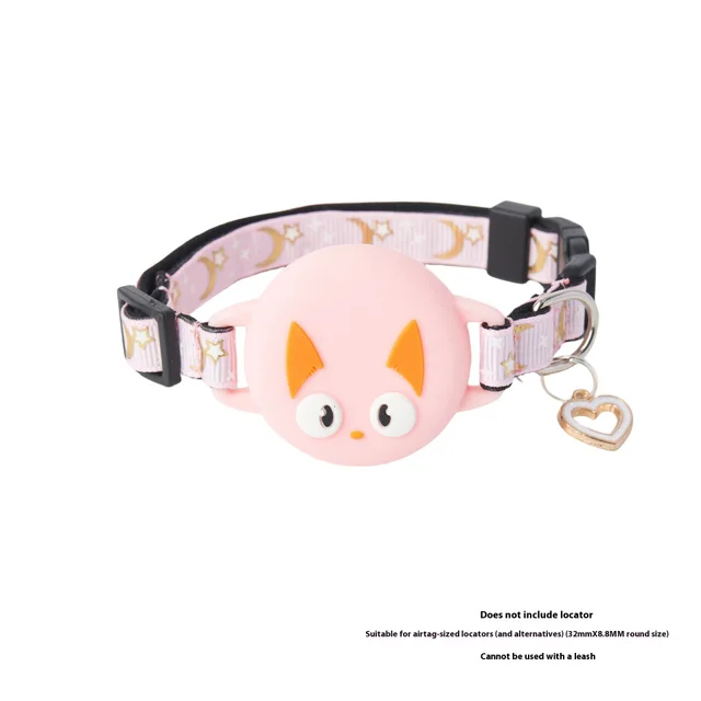 AirTag Cat Collar For AppleTag Protective Case Pink - Shop at LoveMi