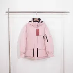 Women's Mid-length Loose Student Cotton-padded Coat - Pink