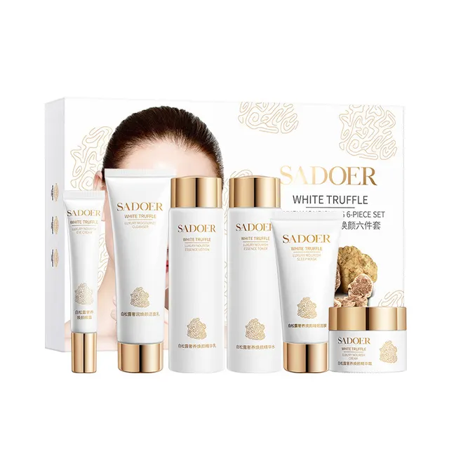 Moisturizing And Skin Rejuvenation Skin Care Product Set White Truffle Six Pieces - Shop at LoveMi