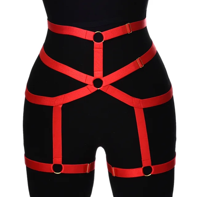 Adjustable Ladies' Interest Strap Harness Undergarment Red - Shop at LoveMi