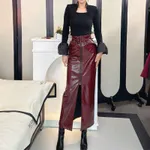 Top Red Skirt