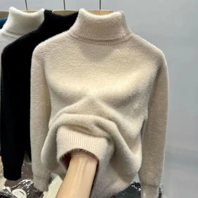 Inner Wear Thickened Fleece lined Top Apricot - Shop at LoveMi