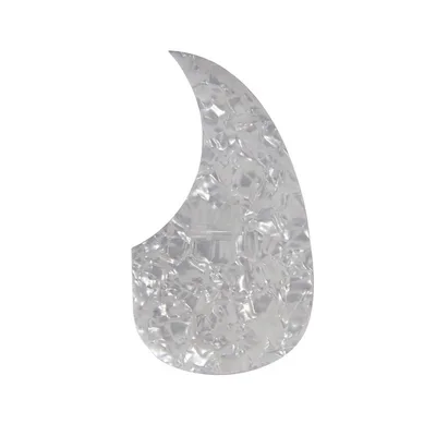 Drop Shape Folk Guitar 4041 inch Universal Guard Plate White Pearl - Shop at LoveMi
