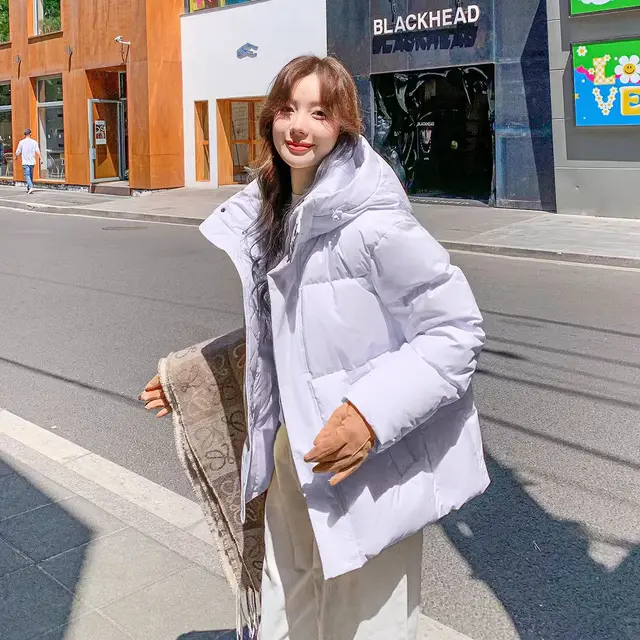 Fashion Thick Loose fitting Hoodie Small Women's Coat Monet Purple - Shop at LoveMi