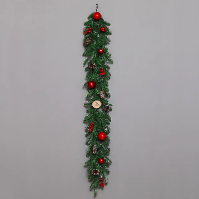 Christmas Decorative Rattan Hanging Garland Send Hooks - Shop at LoveMi