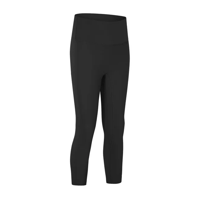 Nude Feel High Waist Hip Lift Yoga Pants Stretch Leggings Black - Shop at LoveMi