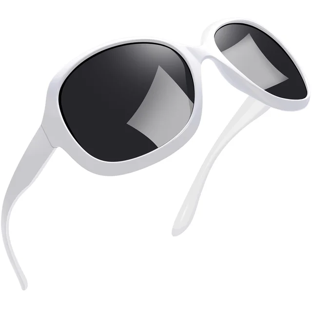 Women's Oversized Classic Trendy Sunglasses White - Shop at LoveMi