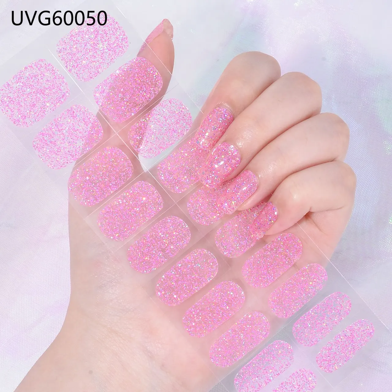 UV Gel Nail Sticker Semi-cured Semi-baked UV Nail Beauty Patch - Uvg60050