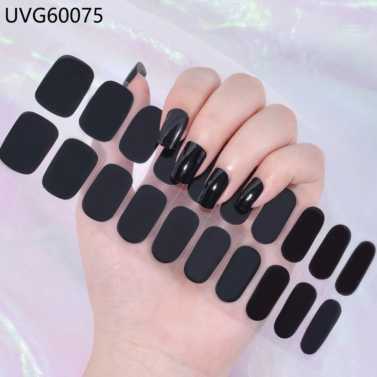 UV Gel Nail Sticker Semi-cured Semi-baked UV Nail Beauty Patch - Uvg60075