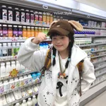 Japanese Cute Cat Light Gray Cardigan Sweater Women's Hooded - White Gray With Velvet