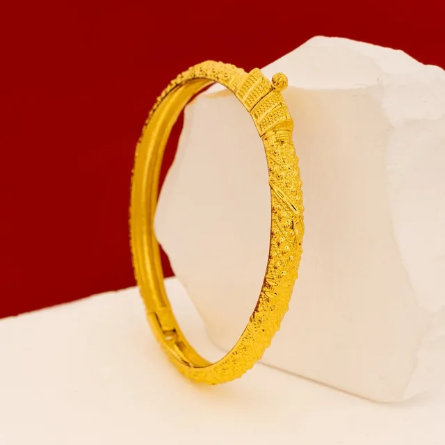 Open Women's Charm Bracelet Shiny Bracelet Gold - Shop at LoveMi