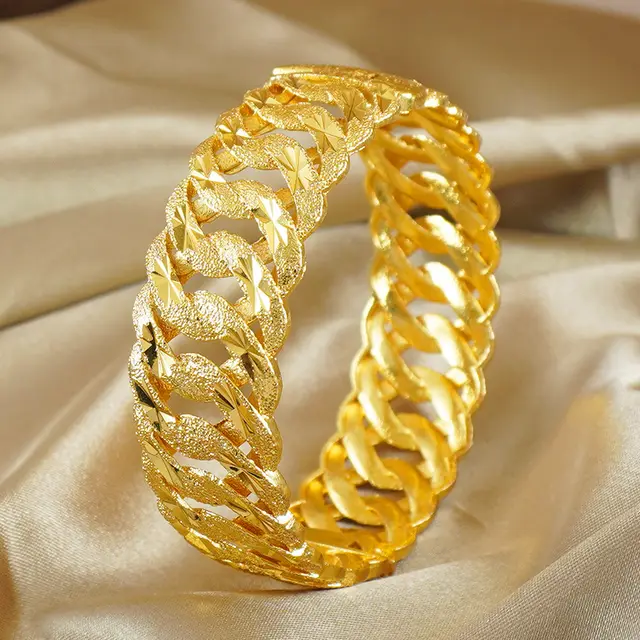 Middle East Retro Open Cuban Bracelet Cuban Bracelet - Shop at LoveMi