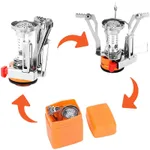 Outdoor Camping Integrated Cooking Range Cookware - 3 Claw Furnace