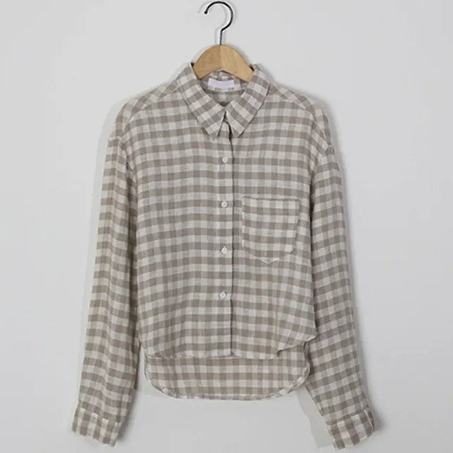 Long Sleeve Short All match Casual Cardigan Apricot - Shop at LoveMi