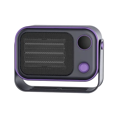 Table Stand Warm Air Blower Desktop Small High power Heater Gray - Shop at LoveMi