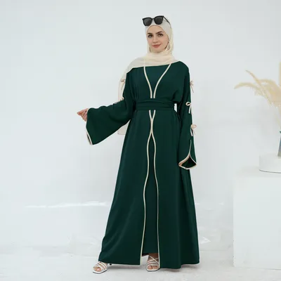 Pure Beautiful Bow Cardigan With Inner Wear For Women Dress Dark Green - Shop at LoveMi