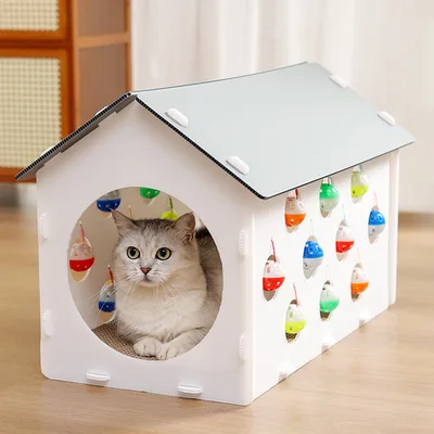 Cat Scratch Board Cat Nest Integrated Toy House Cat Scratch Board - Shop at LoveMi