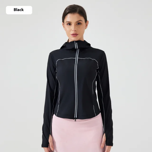 Quick drying Breathable Sun Protection Clothing Black - Shop at LoveMi