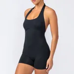 Yy108 Black Jumpsuit
