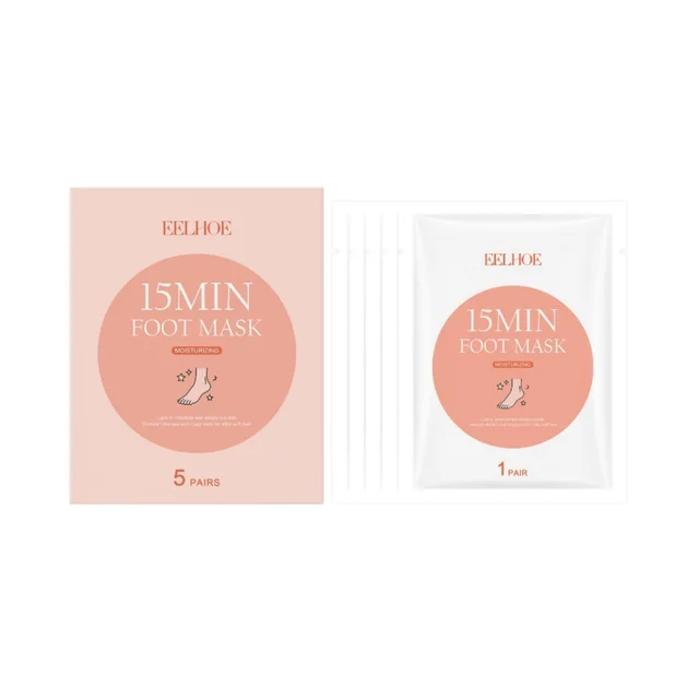 Exfoliating And Moisturizing Foot Mask 5 Pairs - Shop at LoveMi