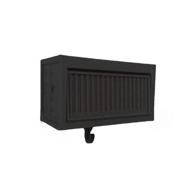 Solid Color Simple Wall mounted Garage Key Hook Pendant Black - Shop at LoveMi