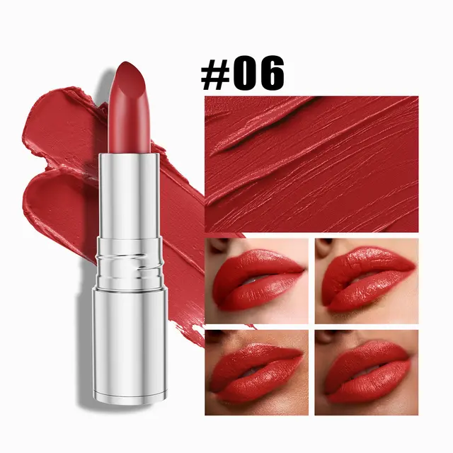 SNAILGIRL Lipstick No Stain On Cup Does Not Fade Lip Gloss 6Color - Shop at LoveMi