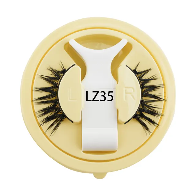 Reusable Waterproof Natural Thick Glue free Eyelash Lz35 - Shop at LoveMi