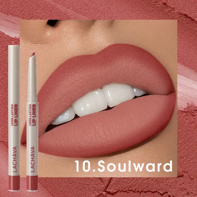 Waterproof And Durable Colored Velvet Matte Lip Liner Color10 - Shop at LoveMi
