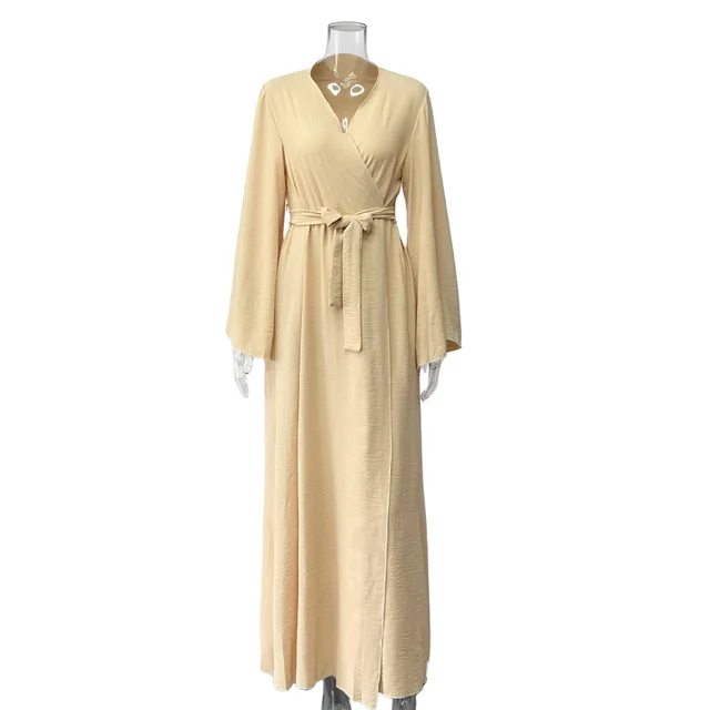 Solid Color Long sleeved Sun proof Cardigan European And American Khaki - Shop at LoveMi