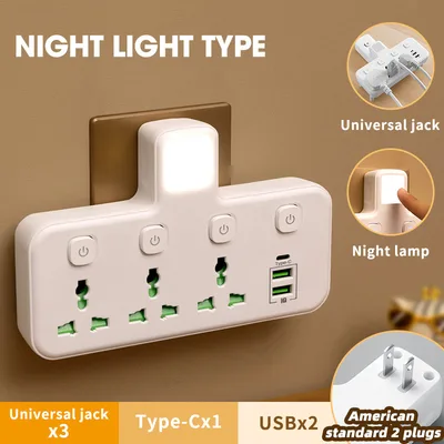 Socket Converter One turn Multi band Independent Us Lamp 1Style - Shop at LoveMi