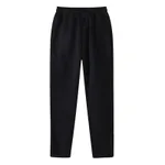 Spring And Autumn New Casual Sports Straight Slim-fit Trendy Men's Trousers - Black
