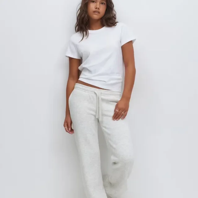 Women's Fashion Individual Casual Wide Leg Suit White - Shop at LoveMi