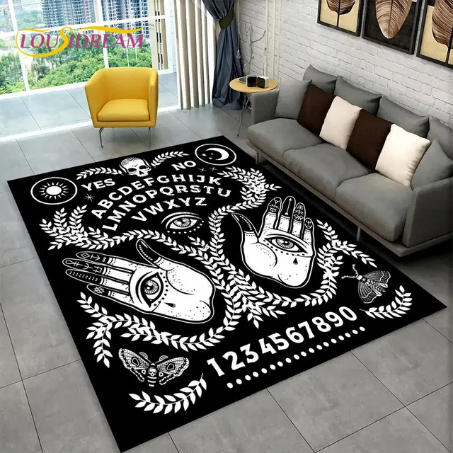 Tongling Tarot Magic Gothic Flannel Large Floor Mat Style 24 - Shop at LoveMi