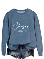 Blue White Font