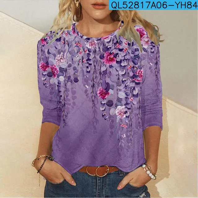 Casual Trend Women's Top Polyester 2 White Line Yh84 Style - Shop at LoveMi