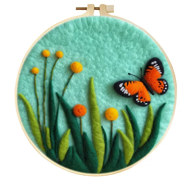 Handmade Material Kit Embroidery Blanket Painting Mzh712 - Shop at LoveMi