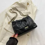 Casual Shoulder Bag Simple And Stylish Casual Tote Bag - Black