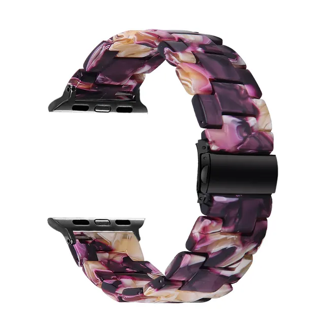 Natural Resin For S10apple Iwatch 14 Flash Purple - Shop at LoveMi
