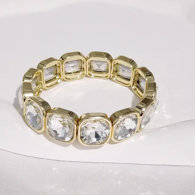 Special interest Design Diamond Female Bohemian Gem Brace Lace Bracelet Sl0262 Gold - Shop at LoveMi