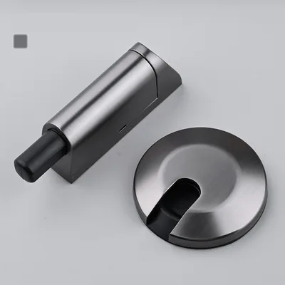Household Fashion Personalized Bedroom Invisible Door Stopper Brushed Nickel - Shop at LoveMi