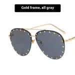 Gold Frame Full Gray