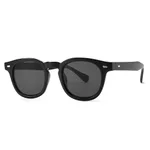 Bright Black Frame Black Gray
