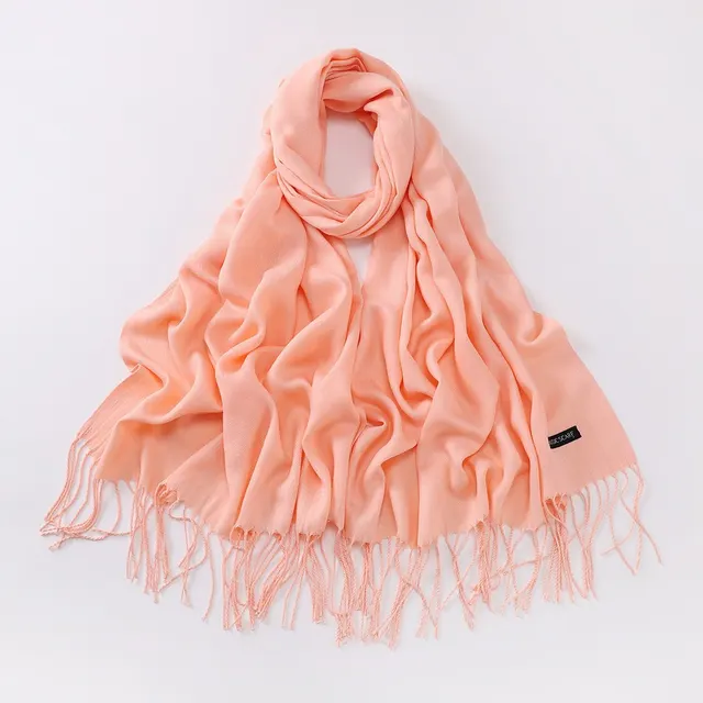 Autumn And Winter Cashmere like Solid Color Long Scarf Xueya - Shop at LoveMi